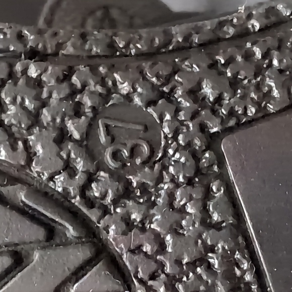 Simona Barbieri Twin-Set Women's Black Leather Studded Biker Boots Size 37. - Picture 13 of 14